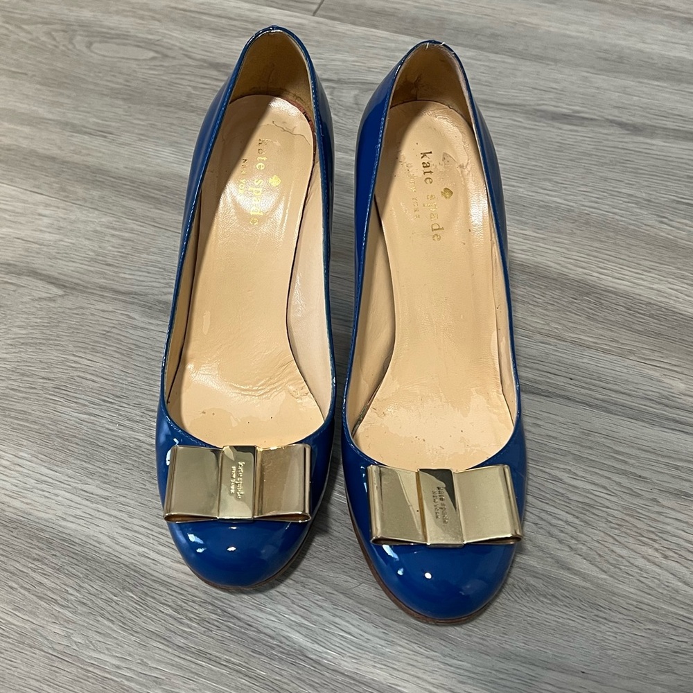Kate Spade Carolina Bow Pumps size 7